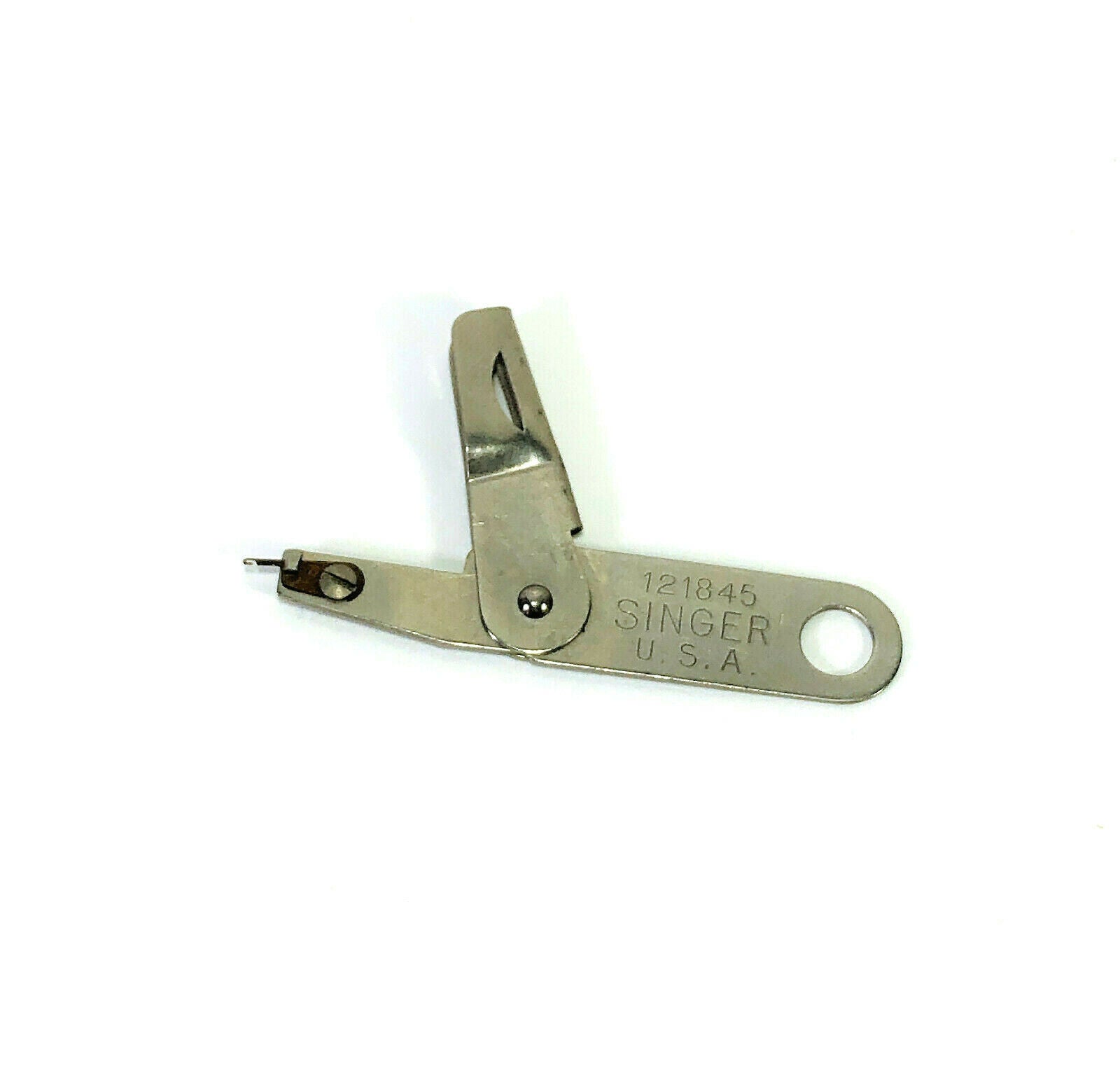 Rare Singer Sewing Machine Hooded Needle Threader Simanco 121845 - The Old Singer Shop