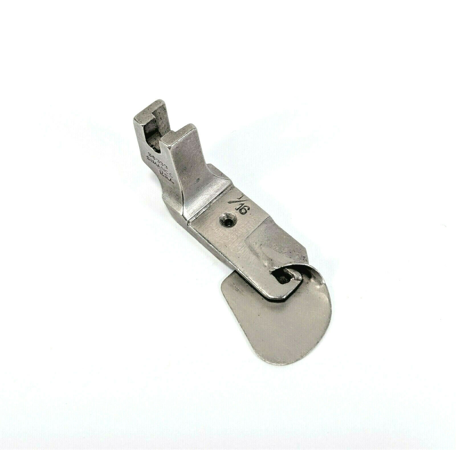 Rare Singer Sewing Machine Low Shank 1/16 Flange Hemmer Foot Simanco 86333 - The Old Singer Shop