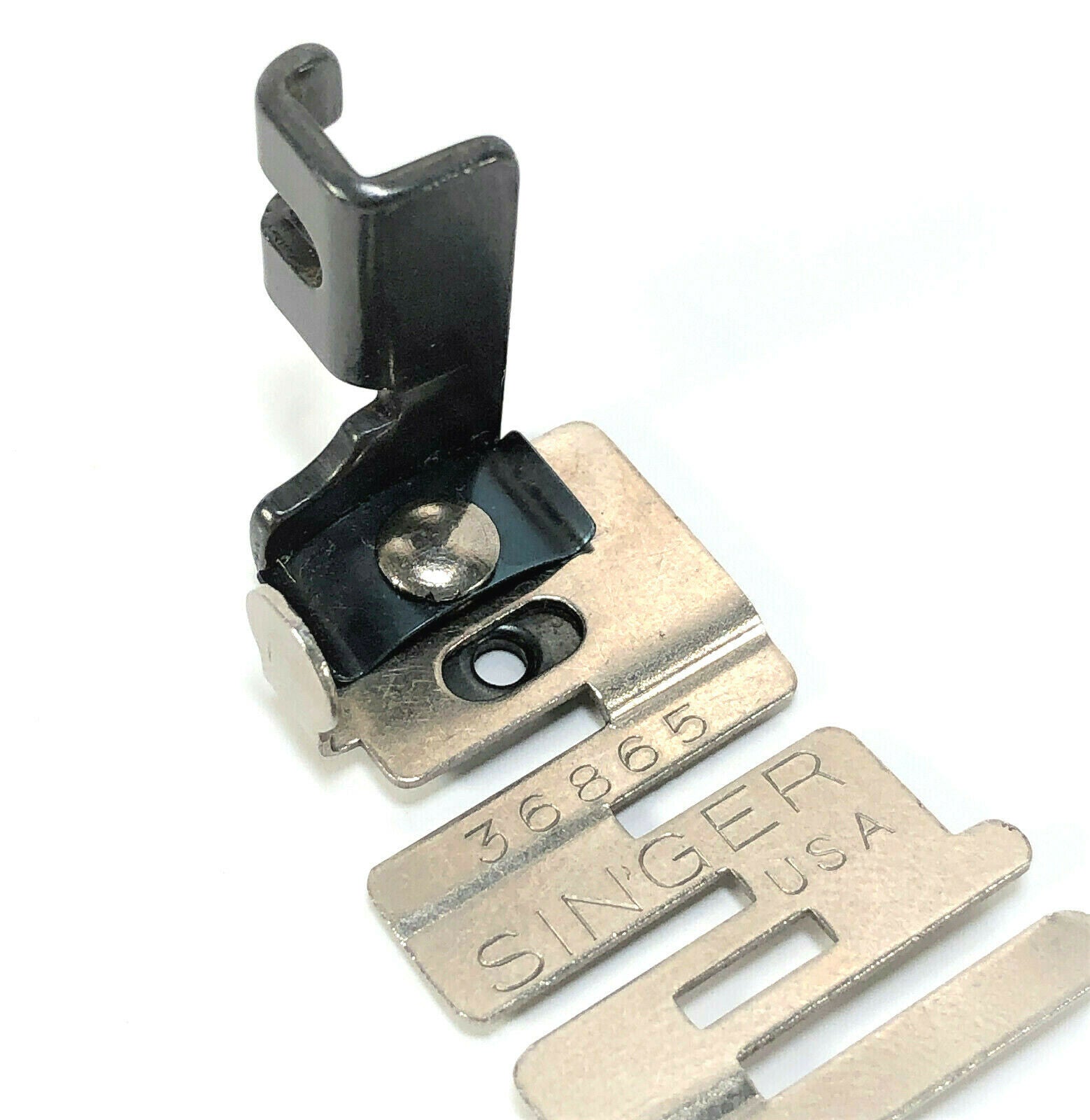 Singer Blackside Low Shank Edge Stitcher Foot Attachment Simanco 36865 B - The Old Singer Shop
