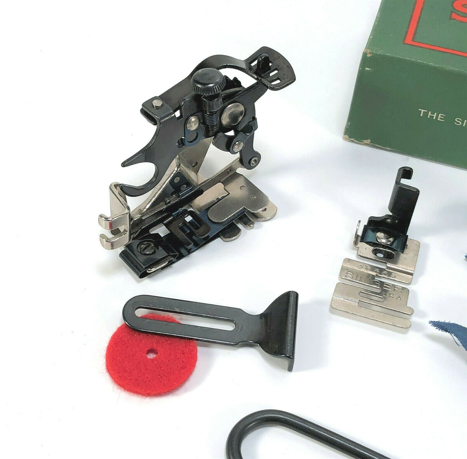 Singer Blackside Low Shank Sewing Machine Presser Feet Attachment Set Simanco - The Old Singer Shop