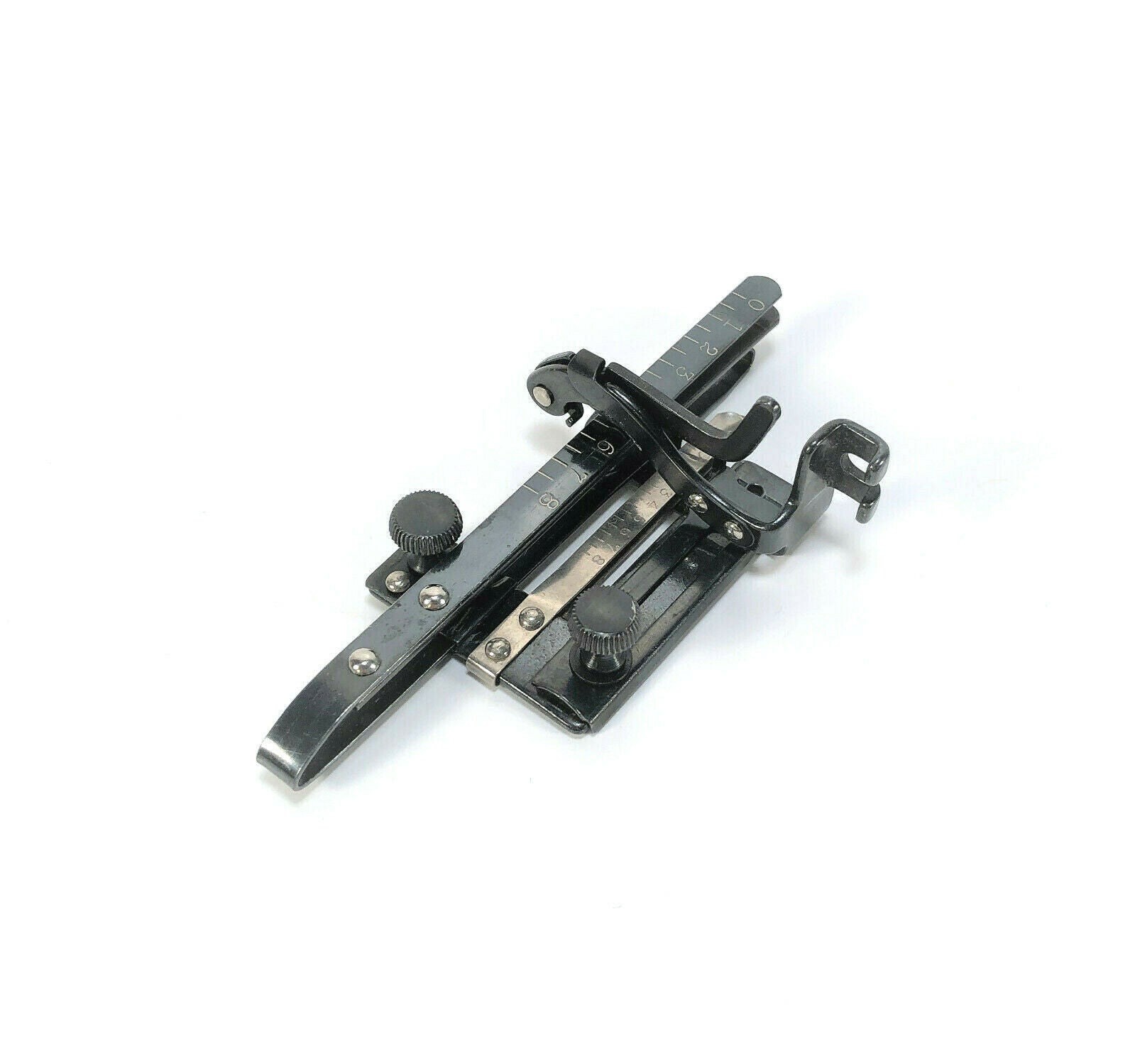 Singer Sewing Machine Blackside Low Shank Tucker Foot Attachment Simanco 36583 B - The Old Singer Shop