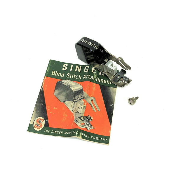 Singer Sewing Machine Low Shank Blind Stitch Attachment Simanco 160616 - The Old Singer Shop