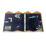 Singer Sewing Machine Oak Puzzle Box Part Clip Bracket Holder #19 for Underbraider Attachment - The Old Singer Shop