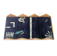 Singer Sewing Machine Oak Puzzle Box Part Clip Bracket Holder for Long Bobbins - The Old Singer Shop