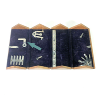 Singer Sewing Machine Oak Puzzle Box Part Clip Bracket Holder for Ruffler - The Old Singer Shop