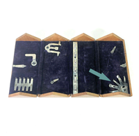 Singer Sewing Machine Oak Puzzle Box Part Clip Bracket Holder for Screwdrivers Seam Guide - The Old Singer Shop