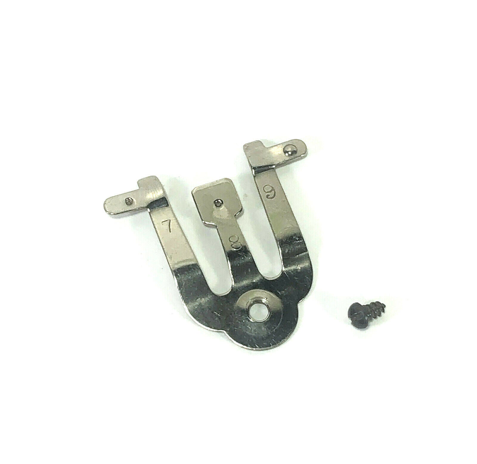 Singer Sewing Machine Oak Puzzle Box Part Clip Bracket Holder for Hemmer Feet - The Old Singer Shop