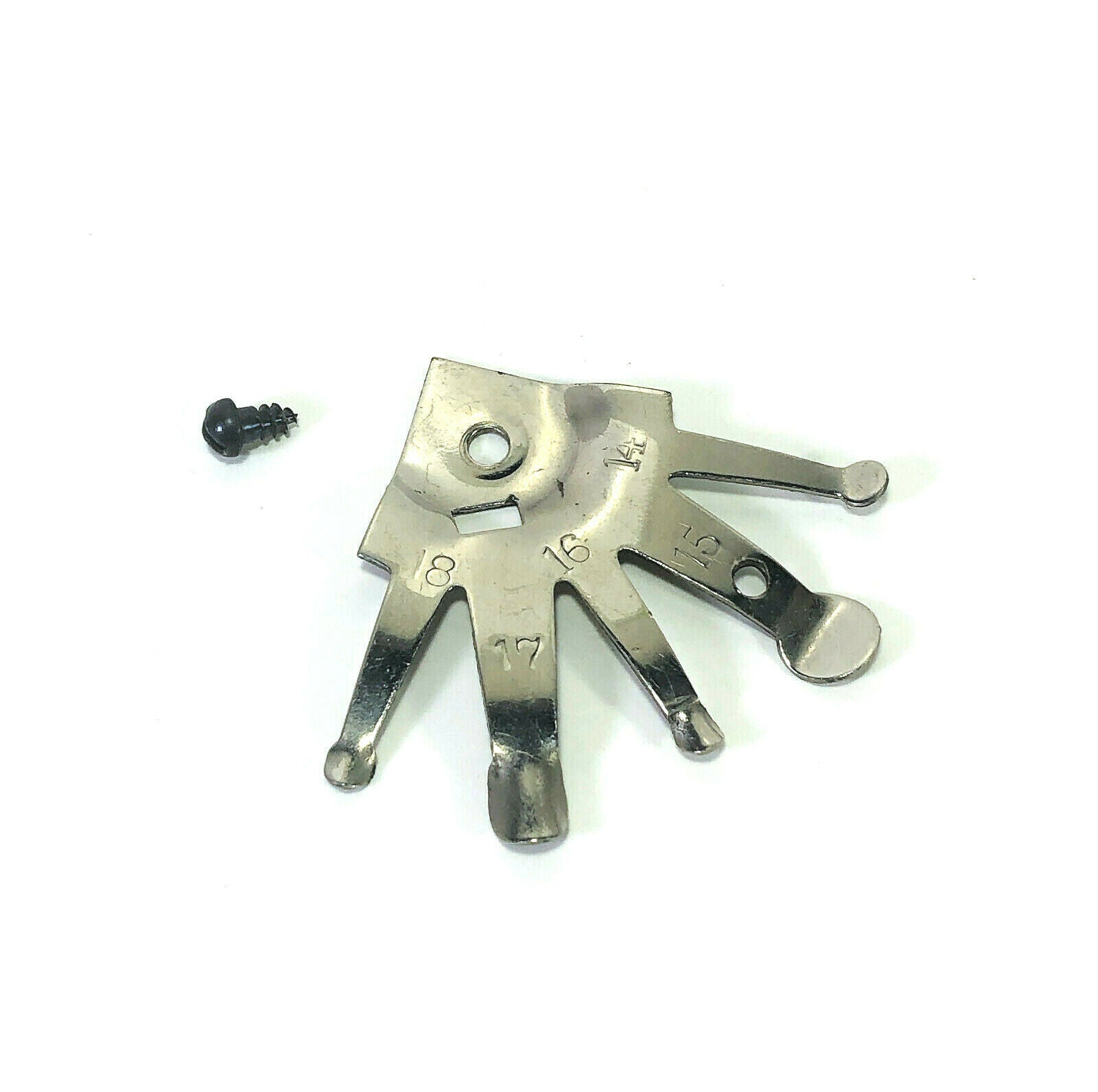 Singer Sewing Machine Oak Puzzle Box Part Clip Bracket Holder for Screwdrivers Seam Guide - The Old Singer Shop