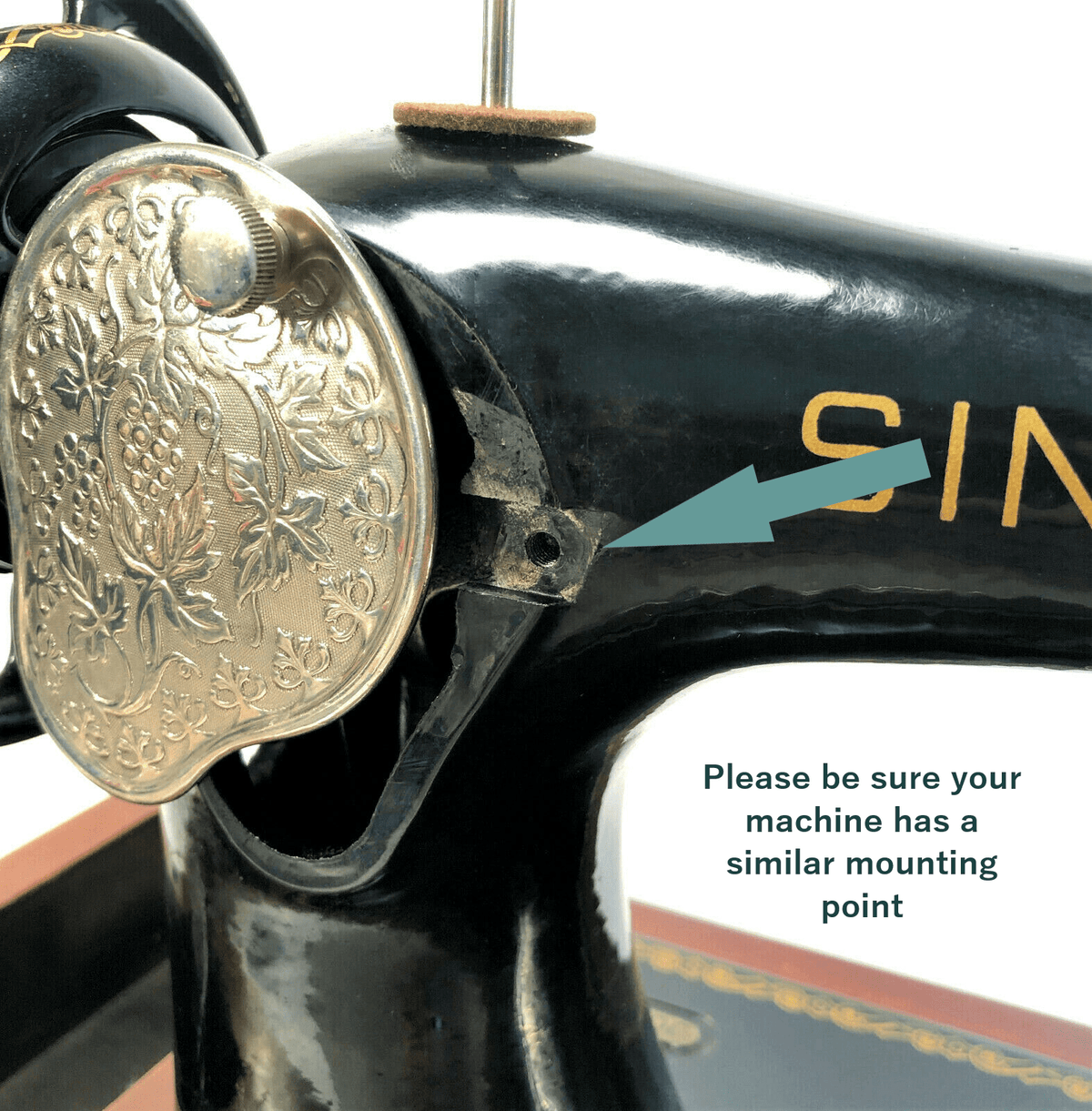 Singer Light Assembly Singer Sewing Machine Bakelite Work Lamp Light Singerlight Simanco S-3 ...