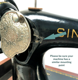 Singer Sewing Machine Bakelite Work Lamp Light Singerlight Simanco S-3 - The Old Singer Shop