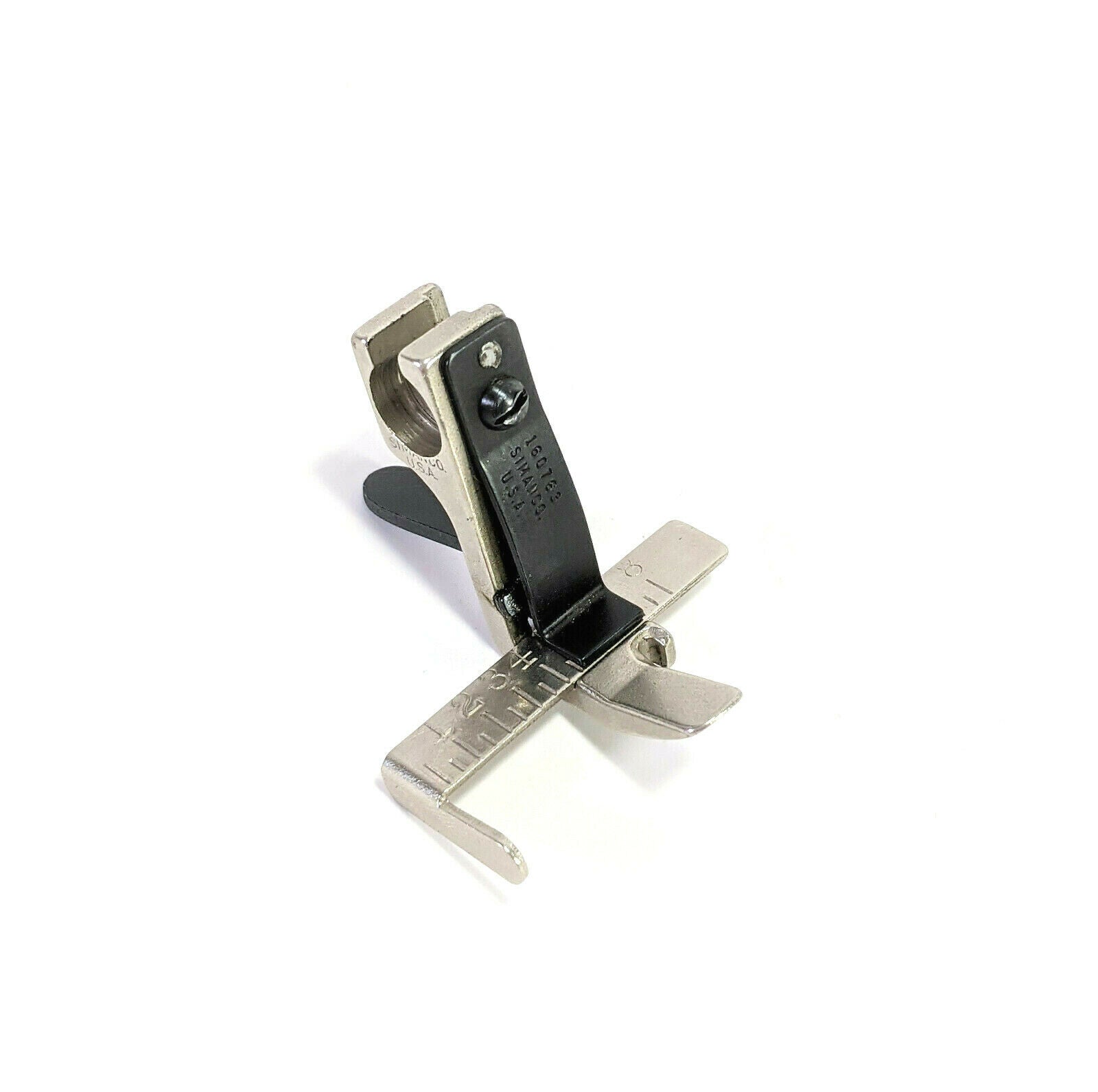 Singer Sewing Machine Slant Shank Gauge Foot Simanco 160763 301 401 403 500 503 - The Old Singer Shop