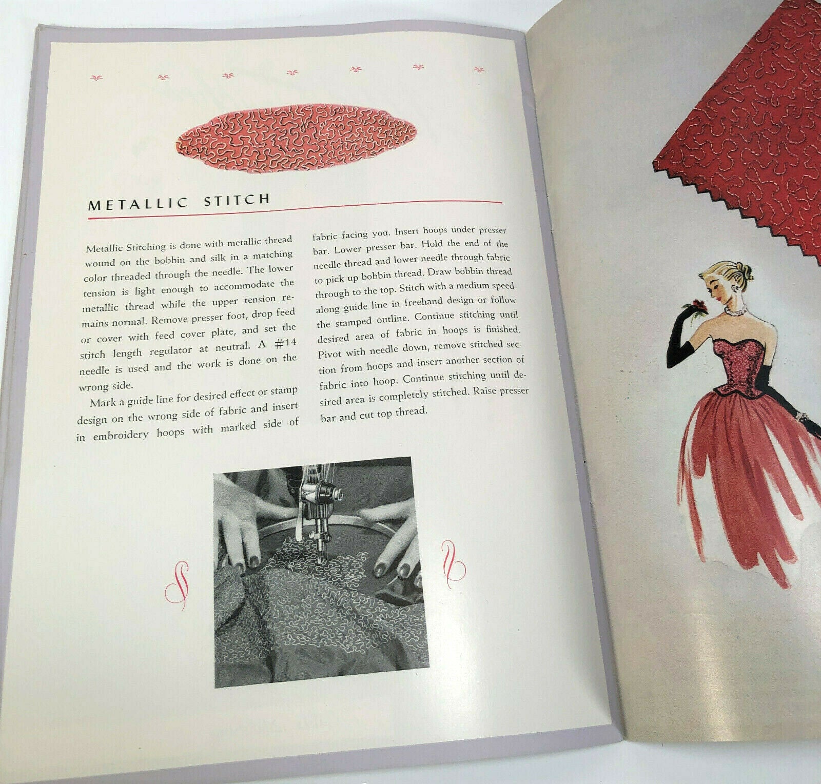 Smart Fashion Stitches by Singer Instruction Manual Booklet 1952 - The Old Singer Shop