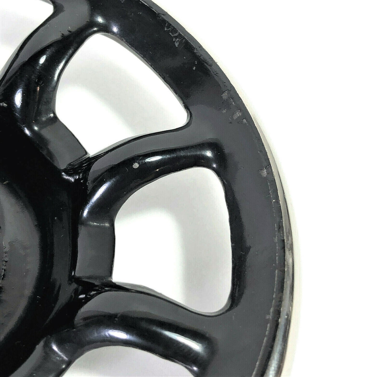 Singer Sewing Machine Spoked Nickel Rim Balance Hand Wheel w Stop Moti ...