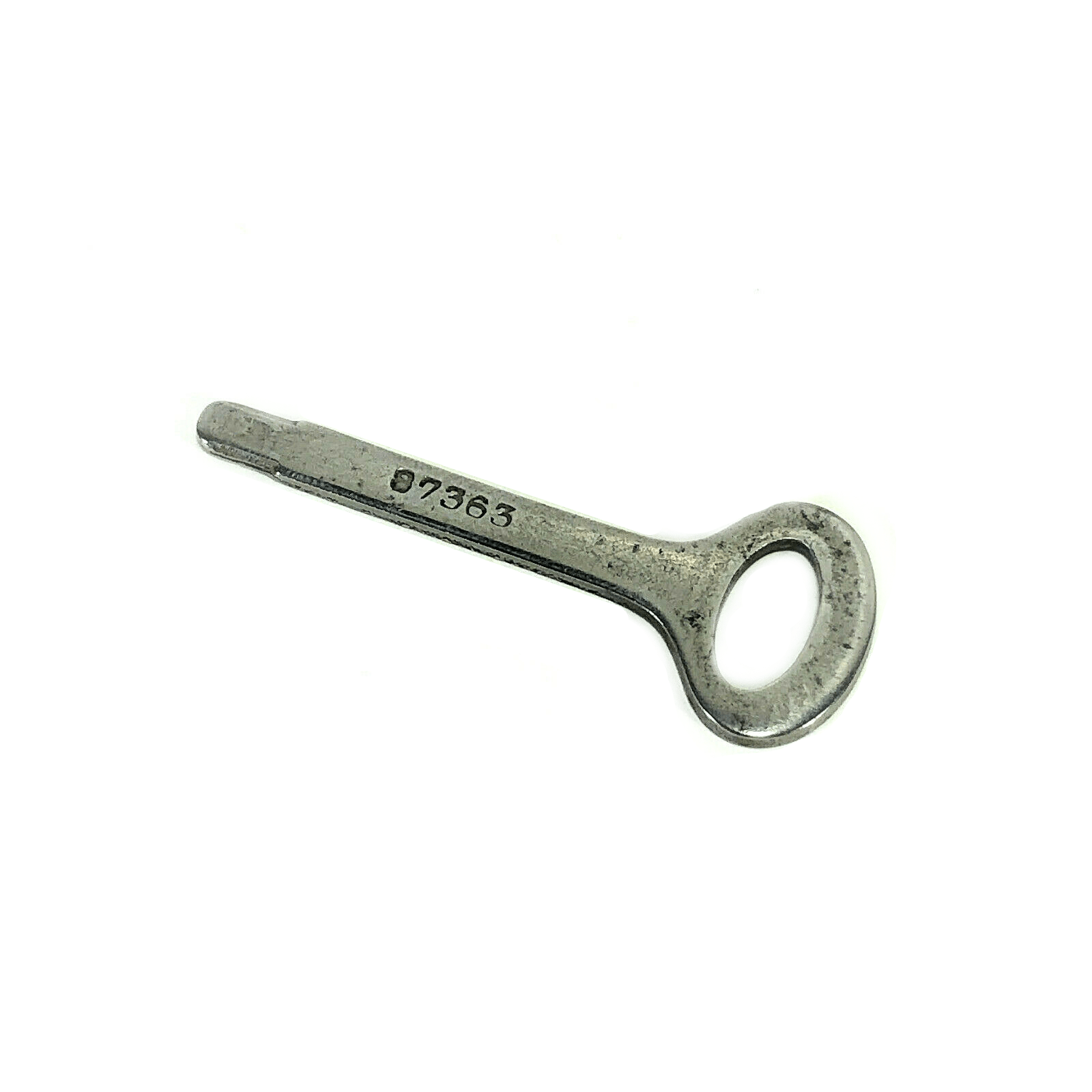 Singer Sewing Machine Treadle Drawer and Early Bentwood Case Lock Key Simanco 87363 - The Old Singer Shop