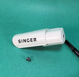 Singer White 221K Featherweight Light Socket Shroud Assembly Simanco 87064 - The Old Singer Shop