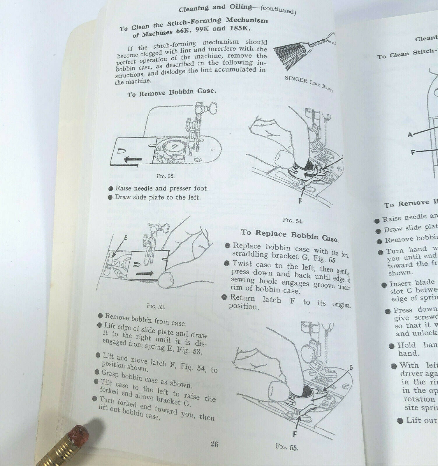 Vintage Singer Manual of Family Sewing Machines Students Instruction Booklet 1963 - The Old Singer Shop