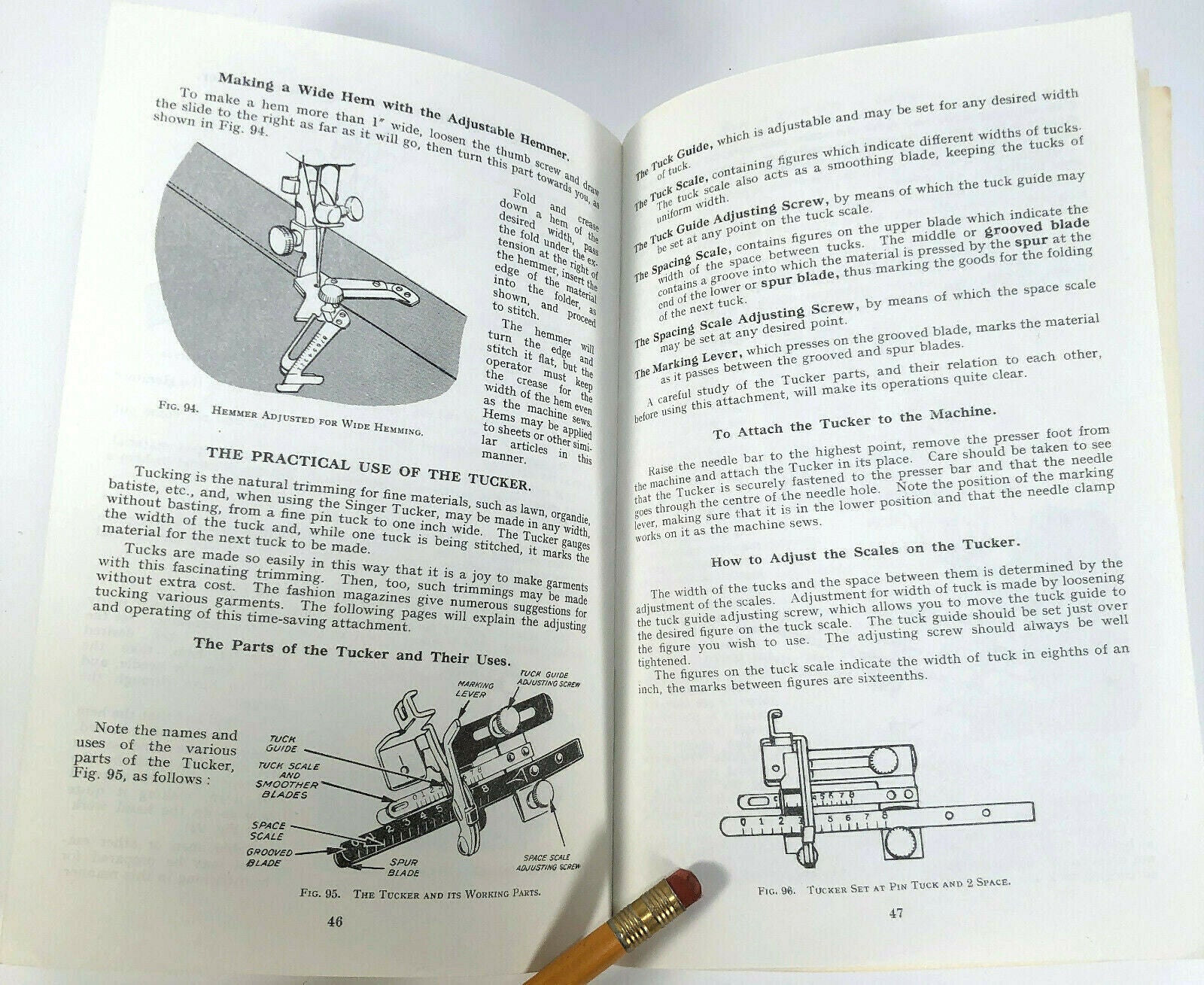 Vintage Singer Manual of Family Sewing Machines Students Instruction Booklet 1963 - The Old Singer Shop