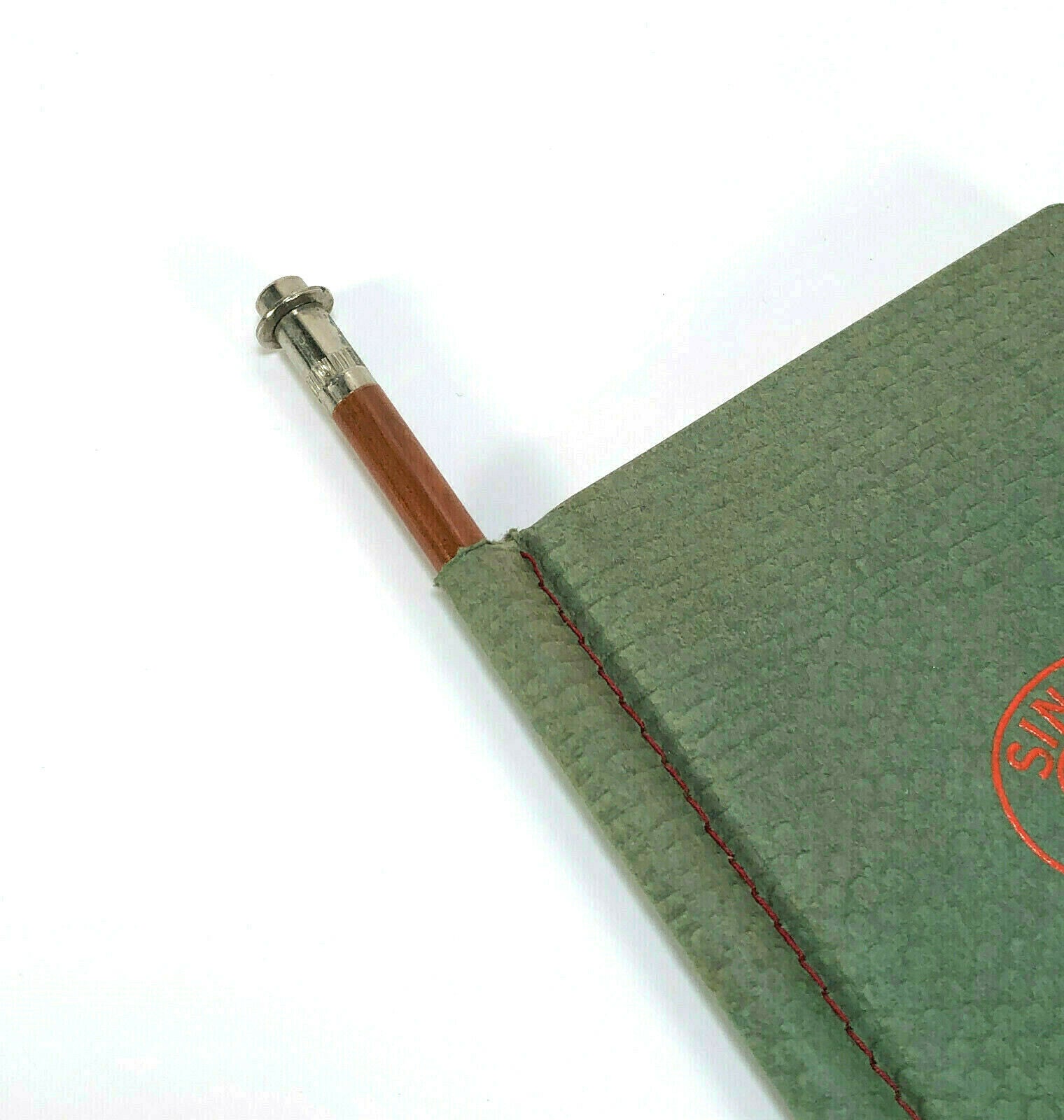 Vintage Singer Sewing Machine Advertising Pocket Notebook with Pencil - The Old Singer Shop