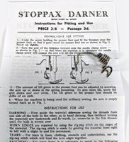 Stoppax Darner Darning Embroidery Attachment Vintage Sewing Machine Accessory - The Old Singer Shop