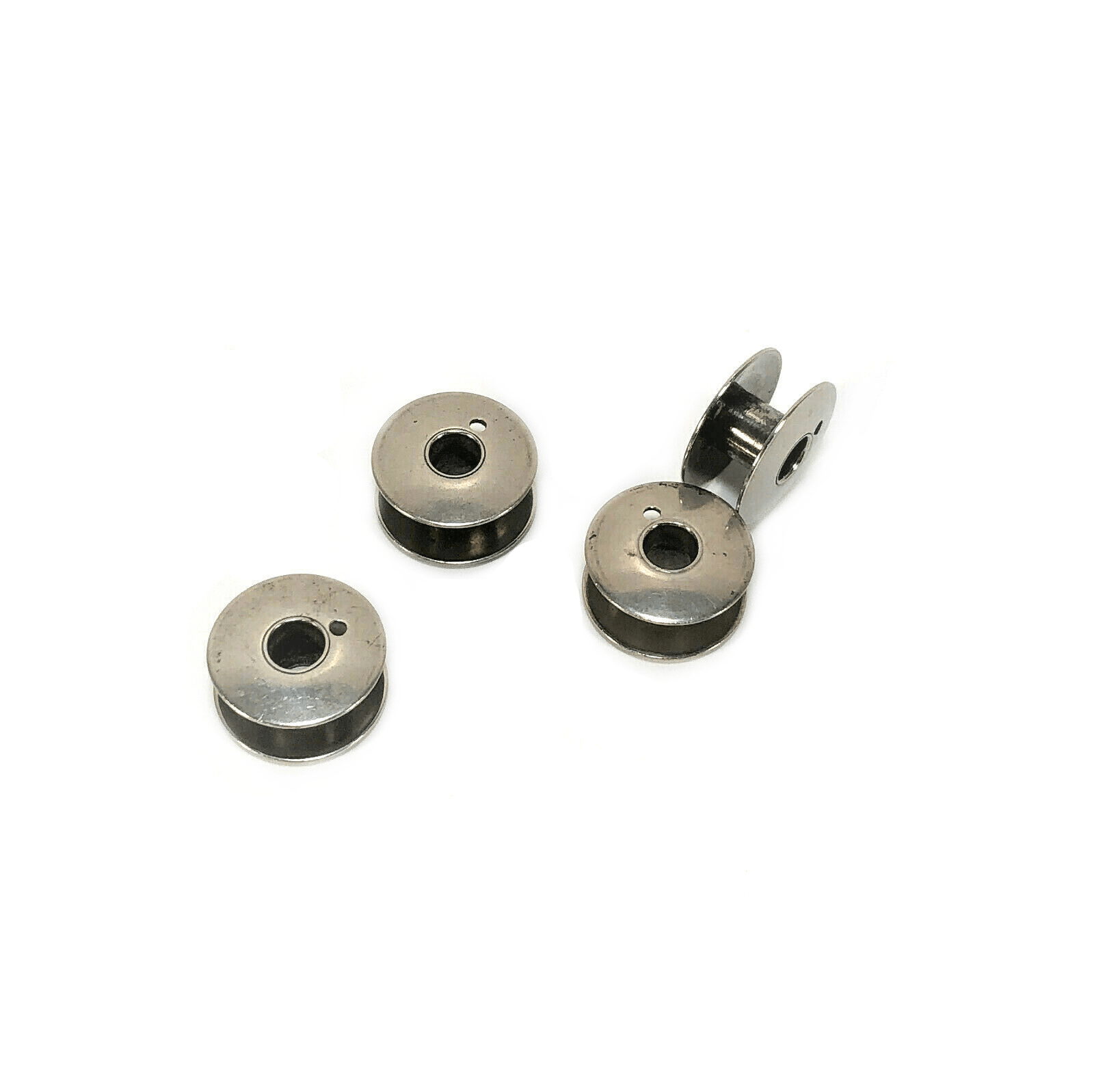 Vintage Singer Sewing Machine Class 66 Bobbins One Hole Lot of 4 Simanco 32522 - The Old Singer Shop