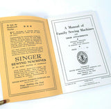 Singer Manual of Family Sewing Machines Students School Instruction Book 1948 - The Old Singer Shop