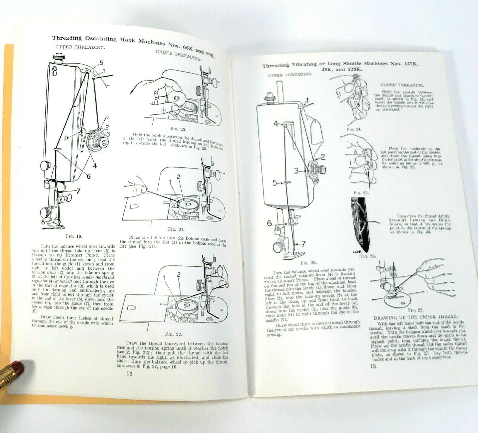 Singer Manual of Family Sewing Machines Students School Instruction Book 1948 - The Old Singer Shop