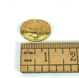 Vintage Singer 221 Featherweight Sewing Machine Brass Badge Emblem Medallion - The Old Singer Shop